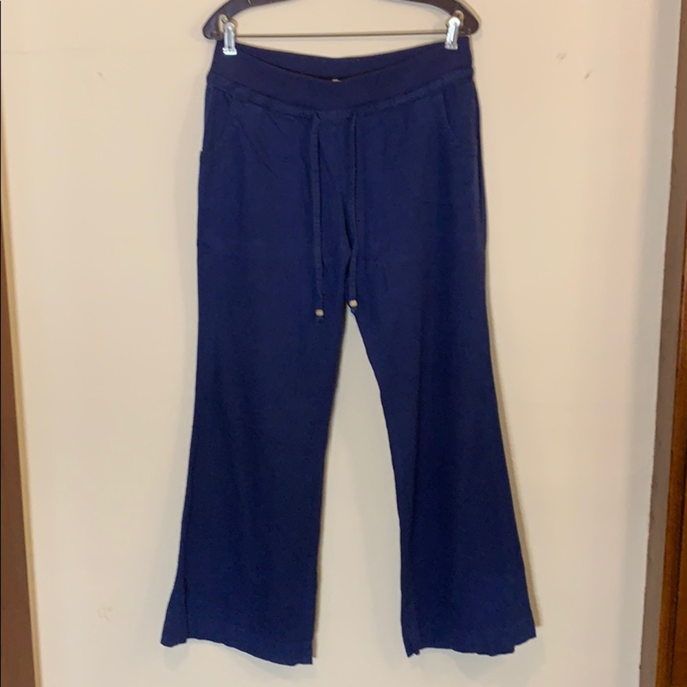 Love tree linen blend pants, L